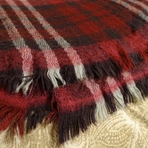 Banana Republic plaid oversized Winter Scarf